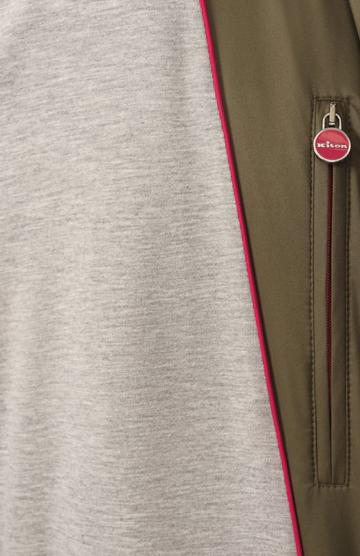 Бомбер Kiton UW2141V0834F04 Хаки  UW2141V0834F04 Фото 7