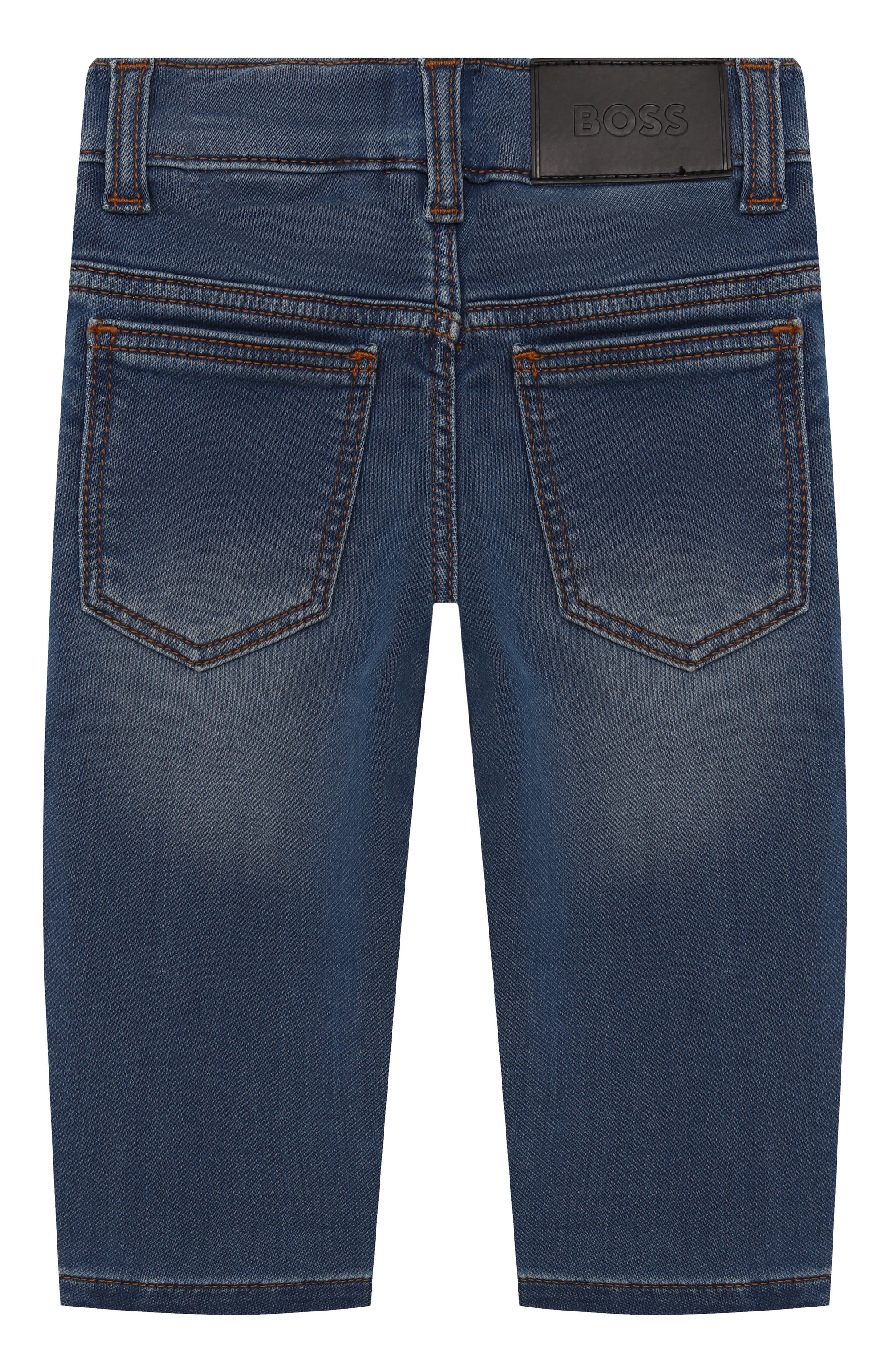 Джинсы BOSS голубого цвета по цене 9680 руб., арт. J51271/9M-18M, фото 2 Джинсы BOSS, арт. J51271/9M-18M, фото 2