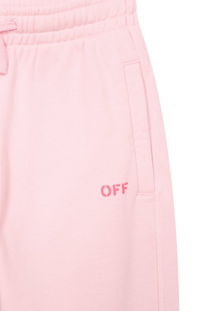 Хлопковые джоггеры OFF-WHITE, арт. 0GCH001S26FLE001_001, фото 3