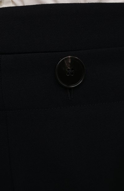 Шерстяные брюки JIL SANDER темно-синего цвета по цене 105500 руб., арт. JSWR305300-WR202000, фото 5 Шерстяные брюки JIL SANDER, арт. JSWR305300-WR202000, фото 5