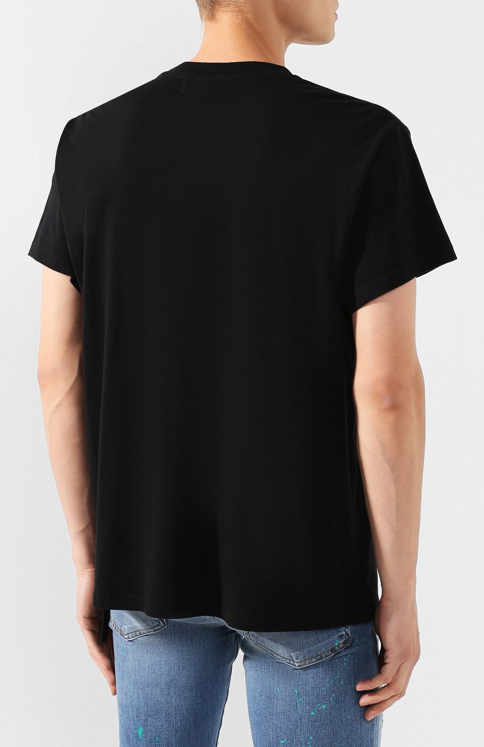 Хлопковая футболка AMIRI, арт. F9M03112CJ, фото 4