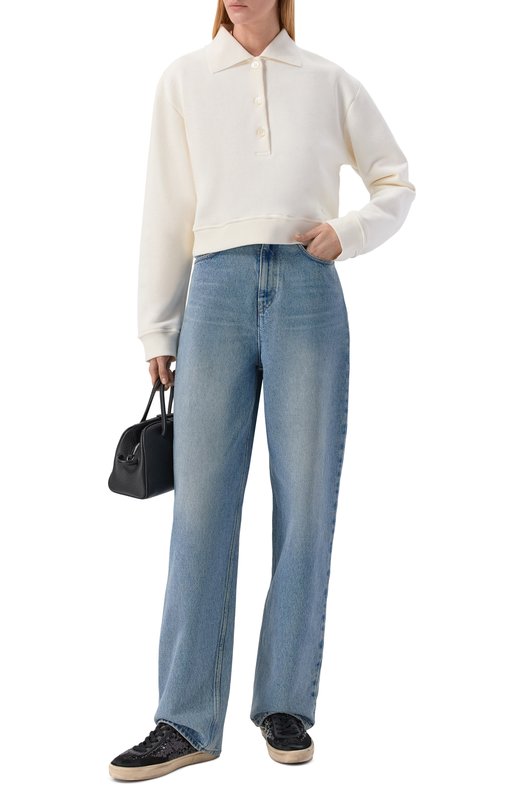 Хлопковое поло N21 E021/4089 Белый  E021/4089 Фото 2