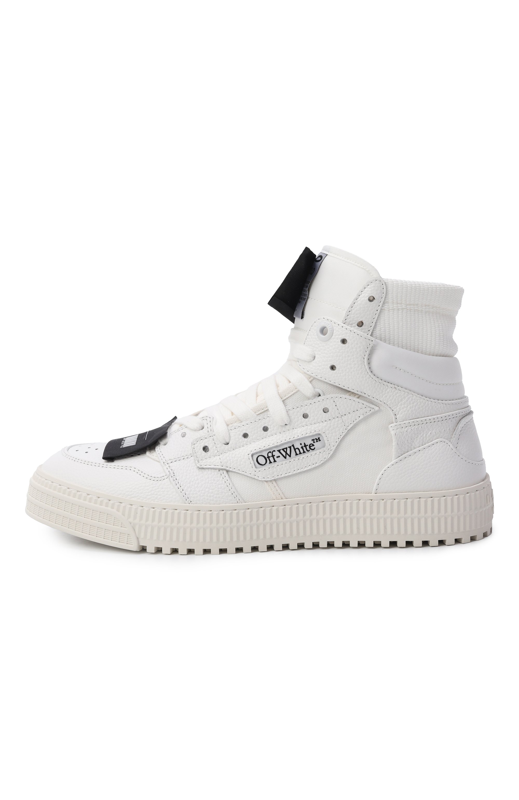 Комбинированные кеды 3.0 off court OFF-WHITE, арт. 0MIA065C99LEA006, фото 3
