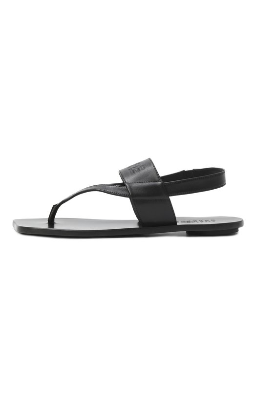 Кожаные сандалии Anatomic MM6 S66WP0108/P3628 Чёрный  S66WP0108/P3628 Фото 4