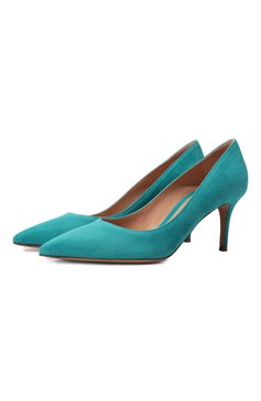 Кожаные туфли gianvito 70 GIANVITO ROSSI, арт. G26770.70RIC.CAMHYDR, фото 1