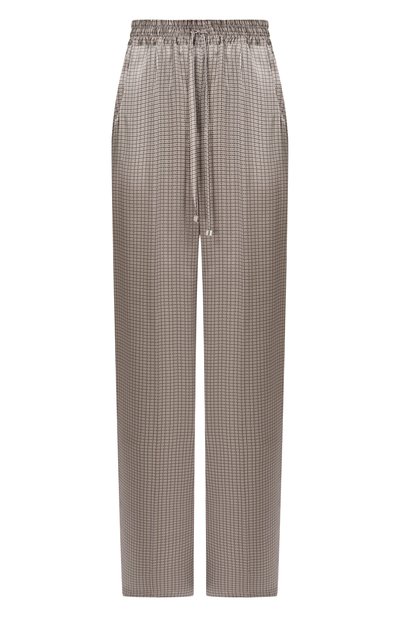Женские атласные брюки KITON, арт. D48122K0584I