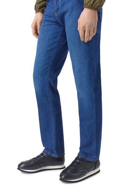 Кожаные кроссовки DOUCAL'S, арт. DU3388ATLAUZ214N, фото 3