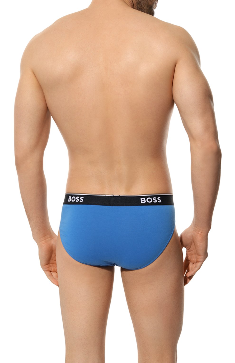 Комплект из трех брифов BOSS синего цвета по цене 4800 руб., арт. 50495435, фото 7 Комплект из трех брифов BOSS, арт. 50495435, фото 7