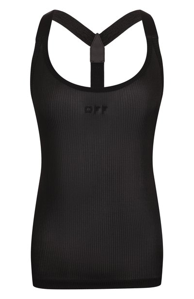 Женская майка из вискозы OFF-WHITE, арт. 0WAD25SS25JER0011010
