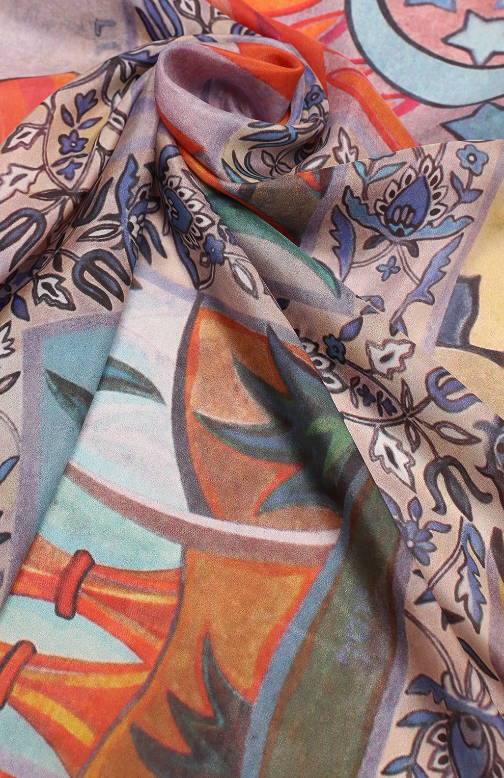 Шелковый платок 12 колен израилевых GOURJI, арт. T24TT7R, фото 4