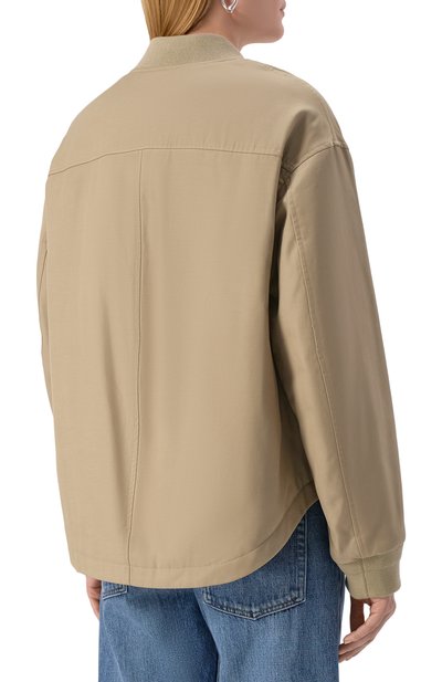 Куртка YVES SALOMON бежевого цвета по цене 146500 руб., арт. 25EFV02068B07W/A2132, фото 4 Куртка YVES SALOMON, арт. 25EFV02068B07W/A2132, фото 4