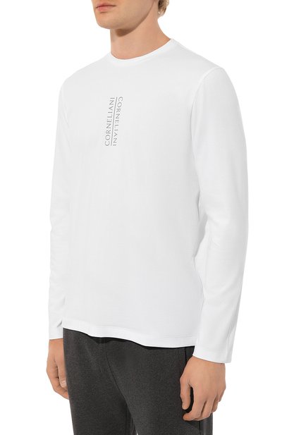 Хлопковый лонгслив CORNELIANI, арт. 94G583-9425041, фото 3