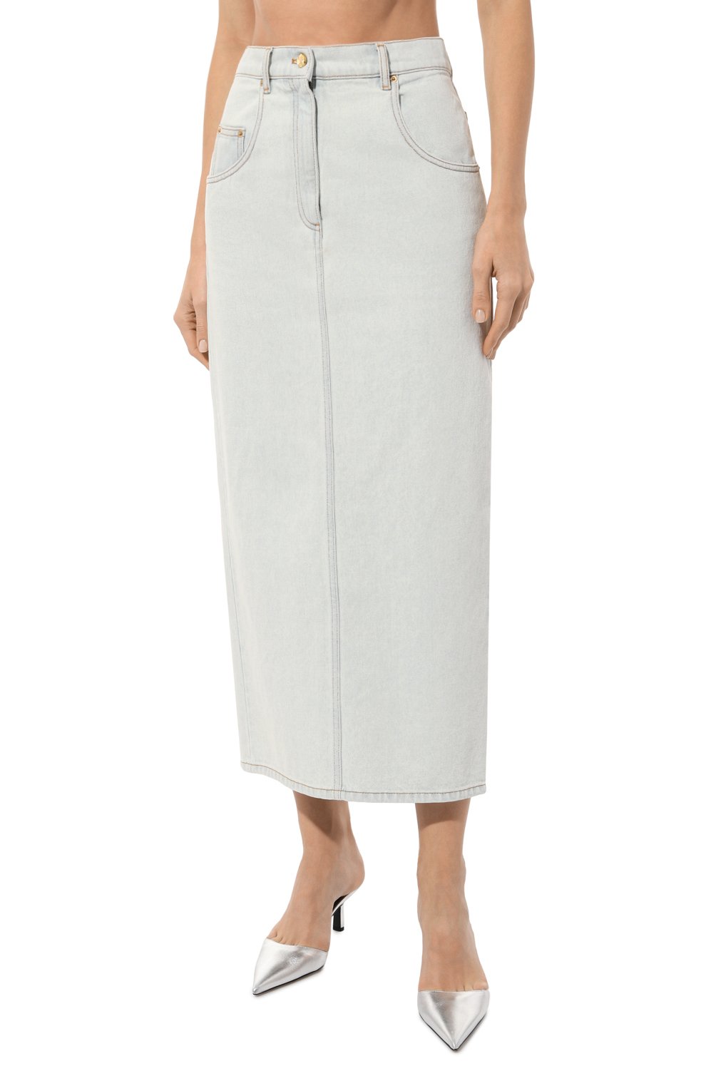 Джинсовая юбка NINA RICCI, арт. 23ADJU006C01037, фото 3