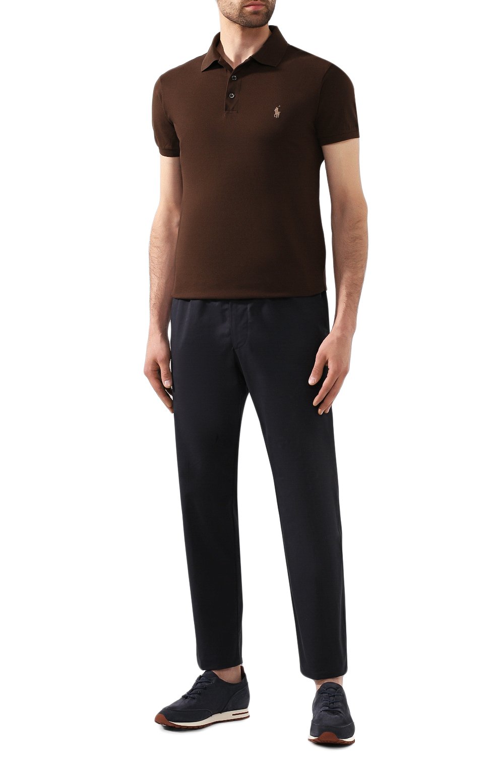 Хлопковое поло POLO RALPH LAUREN, арт. 710541705, фото 2