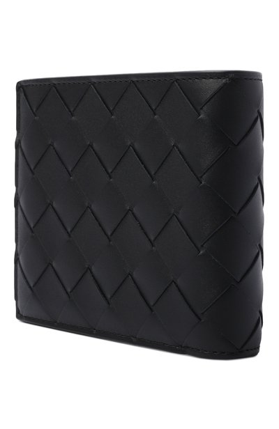 Кожаное портмоне BOTTEGA VENETA черного цвета по цене 89950 руб., арт. 743211/V3US1, фото 2 Кожаное портмоне BOTTEGA VENETA, арт. 743211/V3US1, фото 2