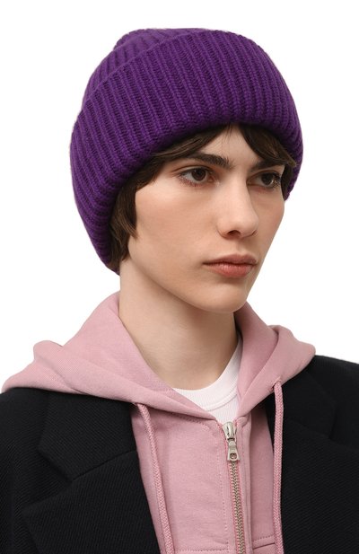 Шапка из шерсти и кашемира YVES SALOMON, арт. 23WAA502XXMACL, фото 2
