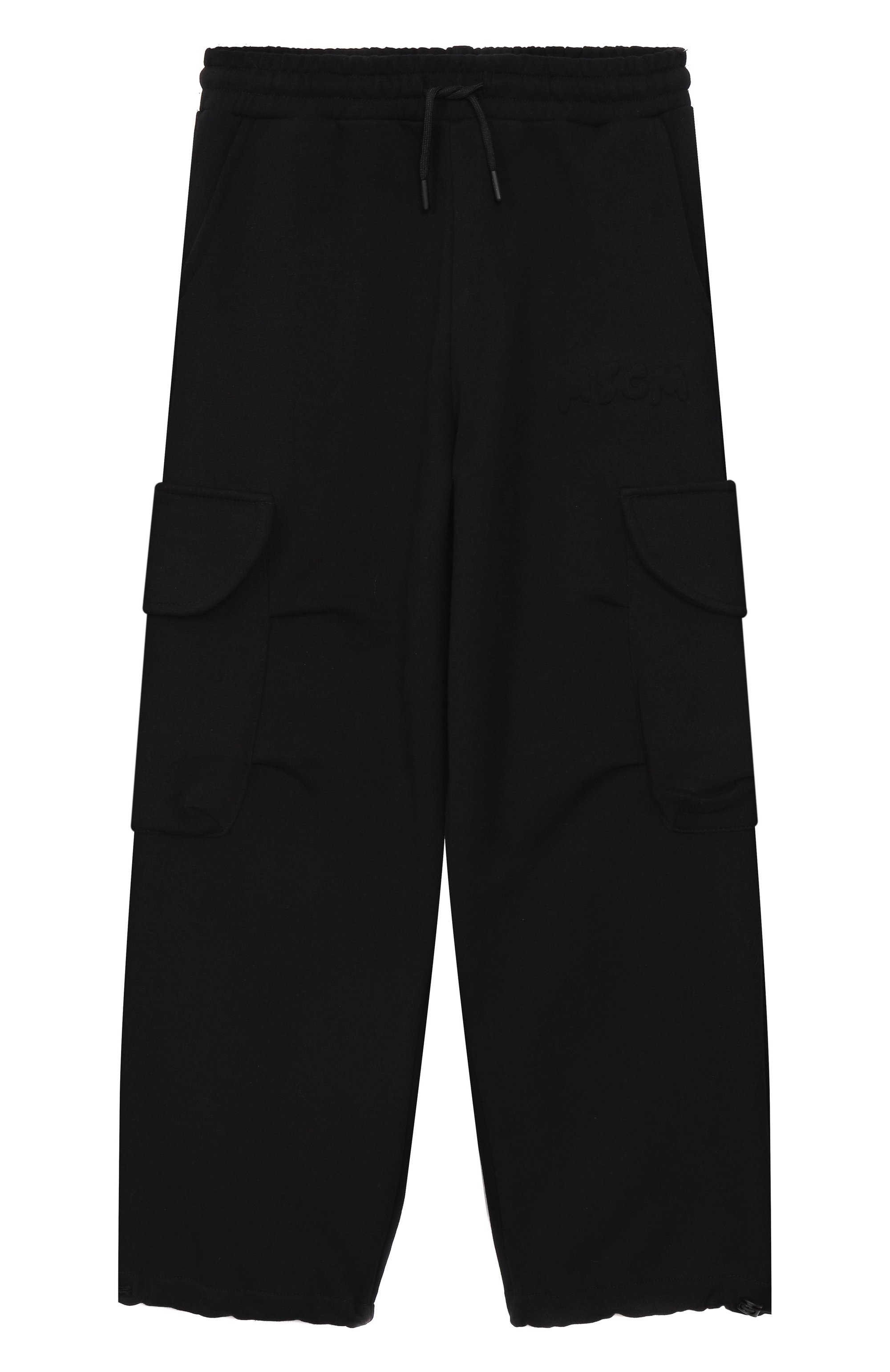 Хлопковые брюки-карго MSGM KIDS, арт. F5MSJUFP025, фото 1