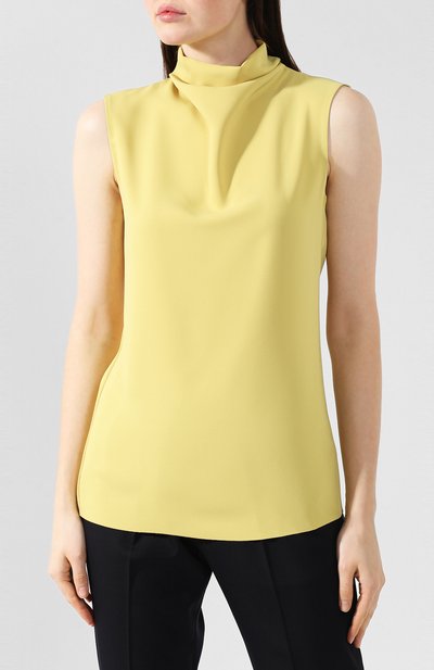Топ DRIES VAN NOTEN желтого цвета по цене 29800 руб., арт. 192-10736-8322, фото 3 Топ DRIES VAN NOTEN, арт. 192-10736-8322, фото 3