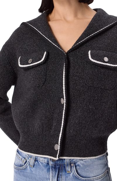 Кардиган из шерсти и кашемира THEORY, арт. 01111719, фото 5