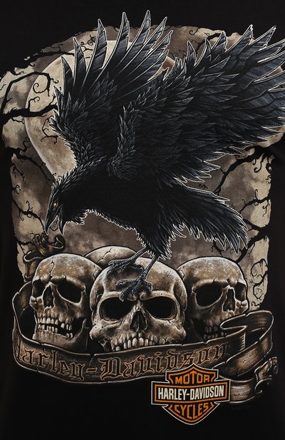 Хлопковая футболка HARLEY-DAVIDSON, арт. R004293, фото 5