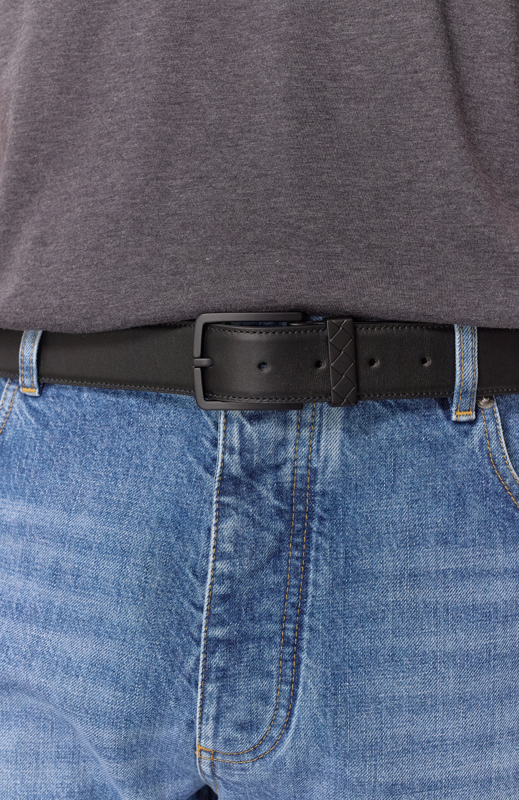 Кожаный ремень BOTTEGA VENETA, арт. 793876/VALK0, фото 2