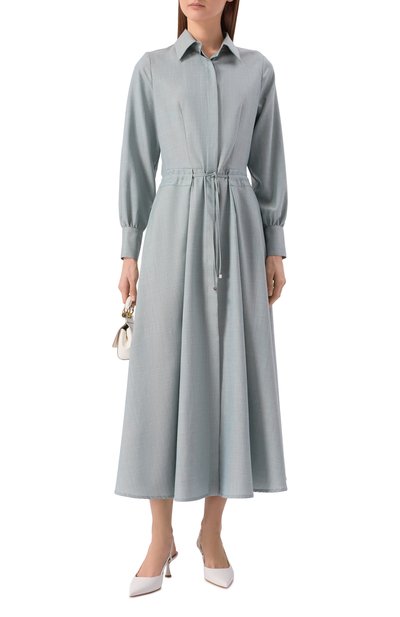 Платье из шерсти и кашемира KITON, арт. D58334K0907G, фото 2