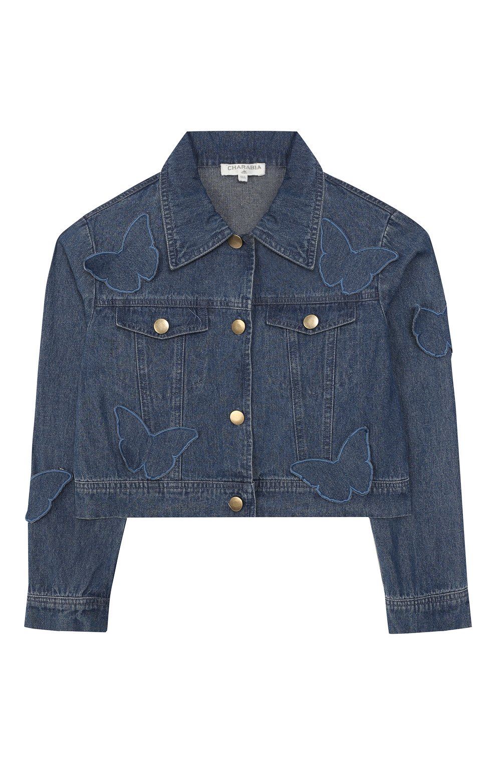 Укороченная куртка из денима CHARABIA, арт. NE65A/10Y-12Y, фото 1