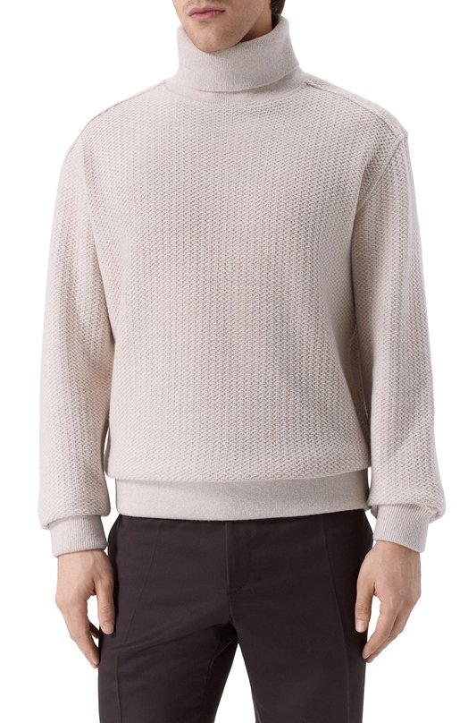 Свитер из шерсти и кашемира MVST M25.1MM.H001/J010 Бежевый  M25.1MM.H001/J010 Фото 3