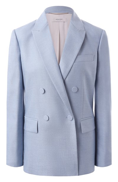 Женский жакет из шелка и шерсти AGNONA, арт. TX0902/U4040