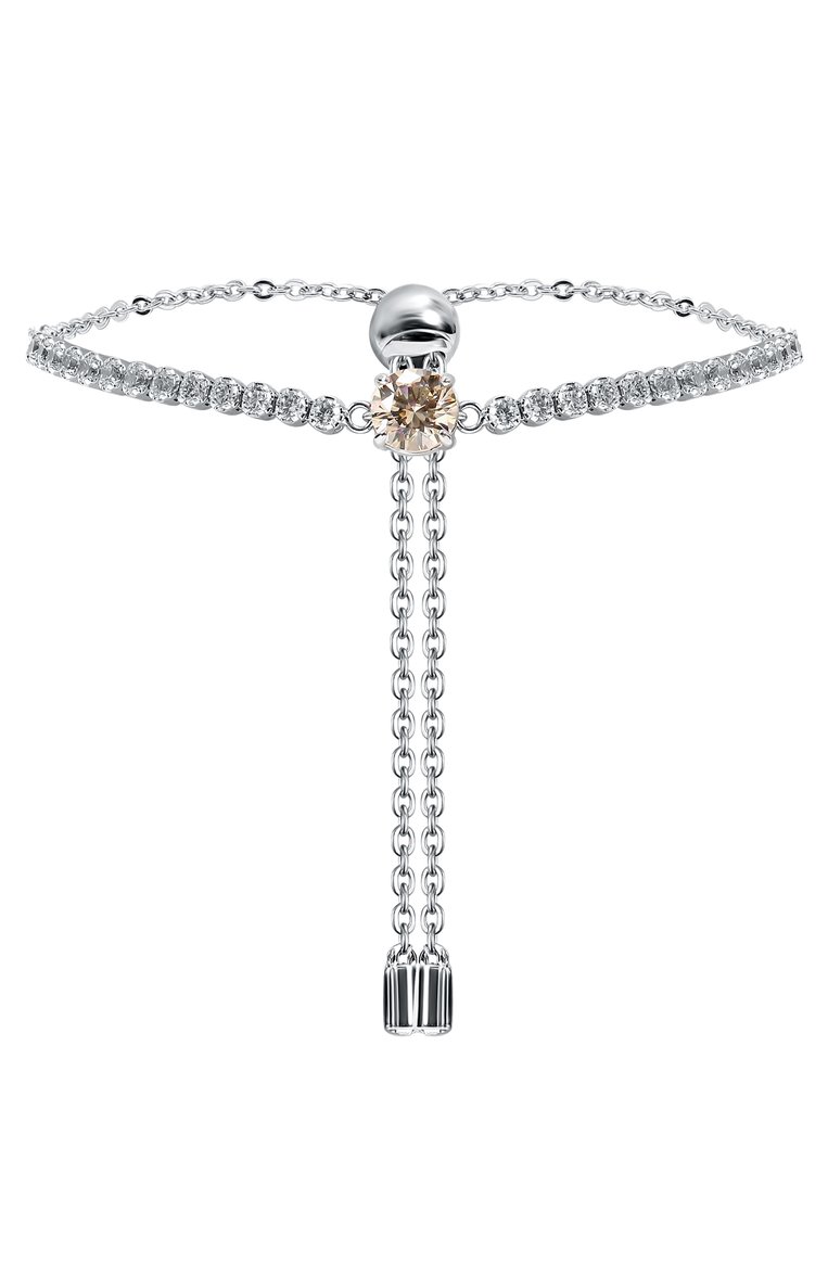 Женский браслет matrix tennis SWAROVSKI серебряного цвета, арт. 5690694 | Фото 1 (Материал сплава: Проставлено; Материал: Металл, Кристаллы; Нос: Не проставлено)