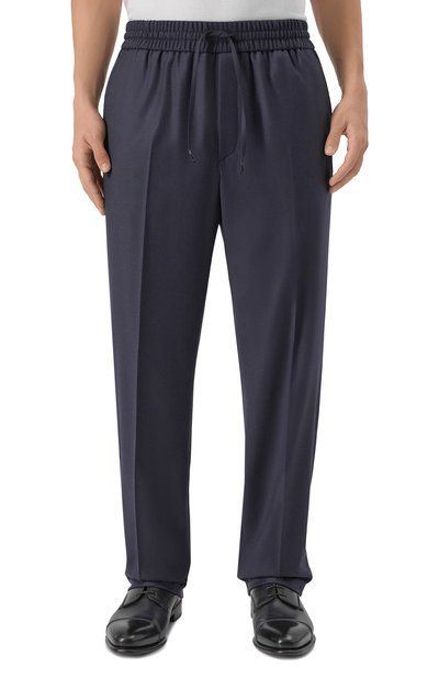 Шерстяные брюки BRIONI темно-синего цвета по цене 158000 руб., арт. RP2Z0L/0ZA0J, фото 3 Шерстяные брюки BRIONI, арт. RP2Z0L/0ZA0J, фото 3