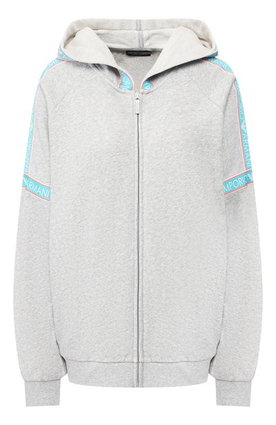 Женский хлопковая толстовка EMPORIO ARMANI, арт. 164321/0P287