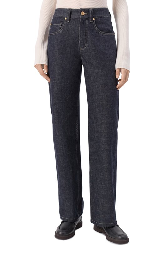 Джинсы Brunello Cucinelli ML134P5565 Синий  ML134P5565 Фото 3