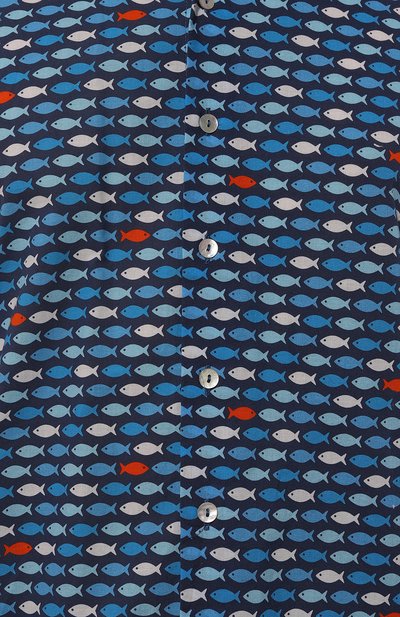 Хлопковая рубашка MC2 SAINT BARTH, арт. STBM/SIKELIA/01288F, фото 5