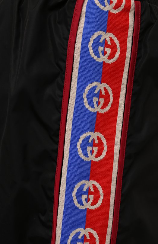 Плавки-шорты Gucci 577800/XHABJ Чёрный  577800/XHABJ Фото 4