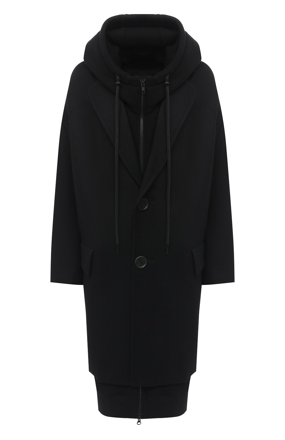 Ш ерстяное пальто YOHJI YAMAMOTO, арт. FB-C53-802, фото 1