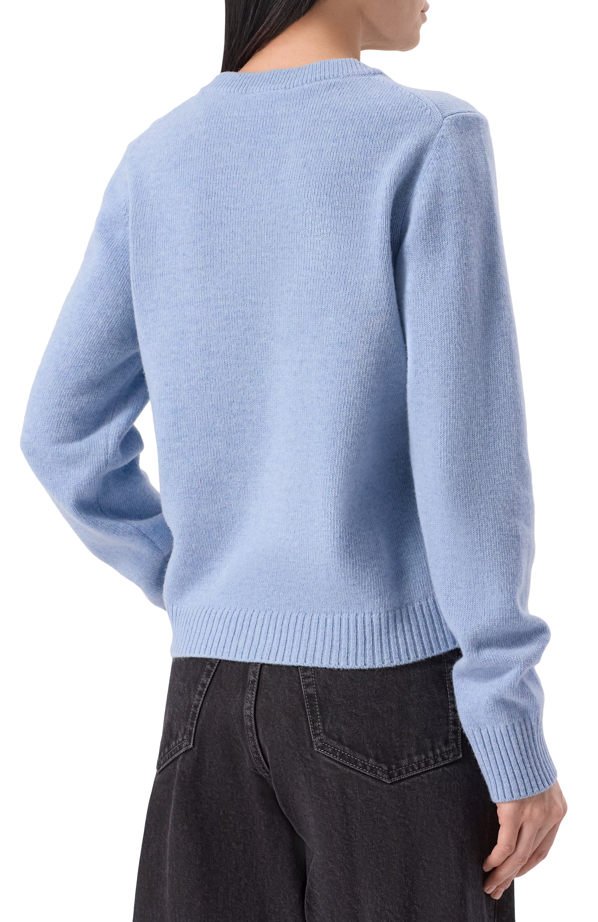 Шерстяной свитер GANNI, арт. A1070047, фото 4