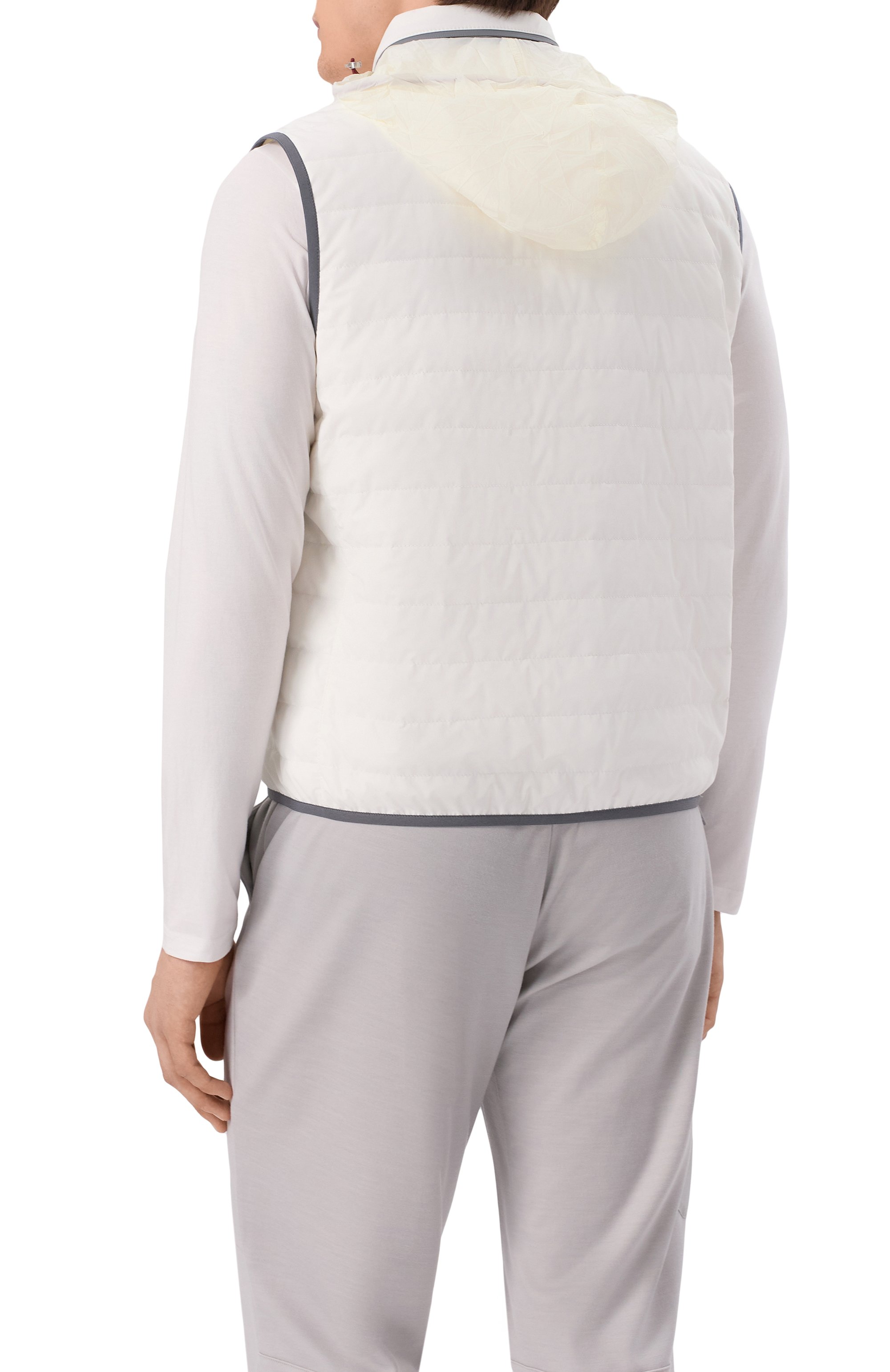 Пуховый жилет BRUNELLO CUCINELLI, арт. MM49A7460G, фото 8