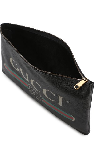 Кожаная папка для документов на молнии GUCCI, арт. 500984/0GCAT, фото 4