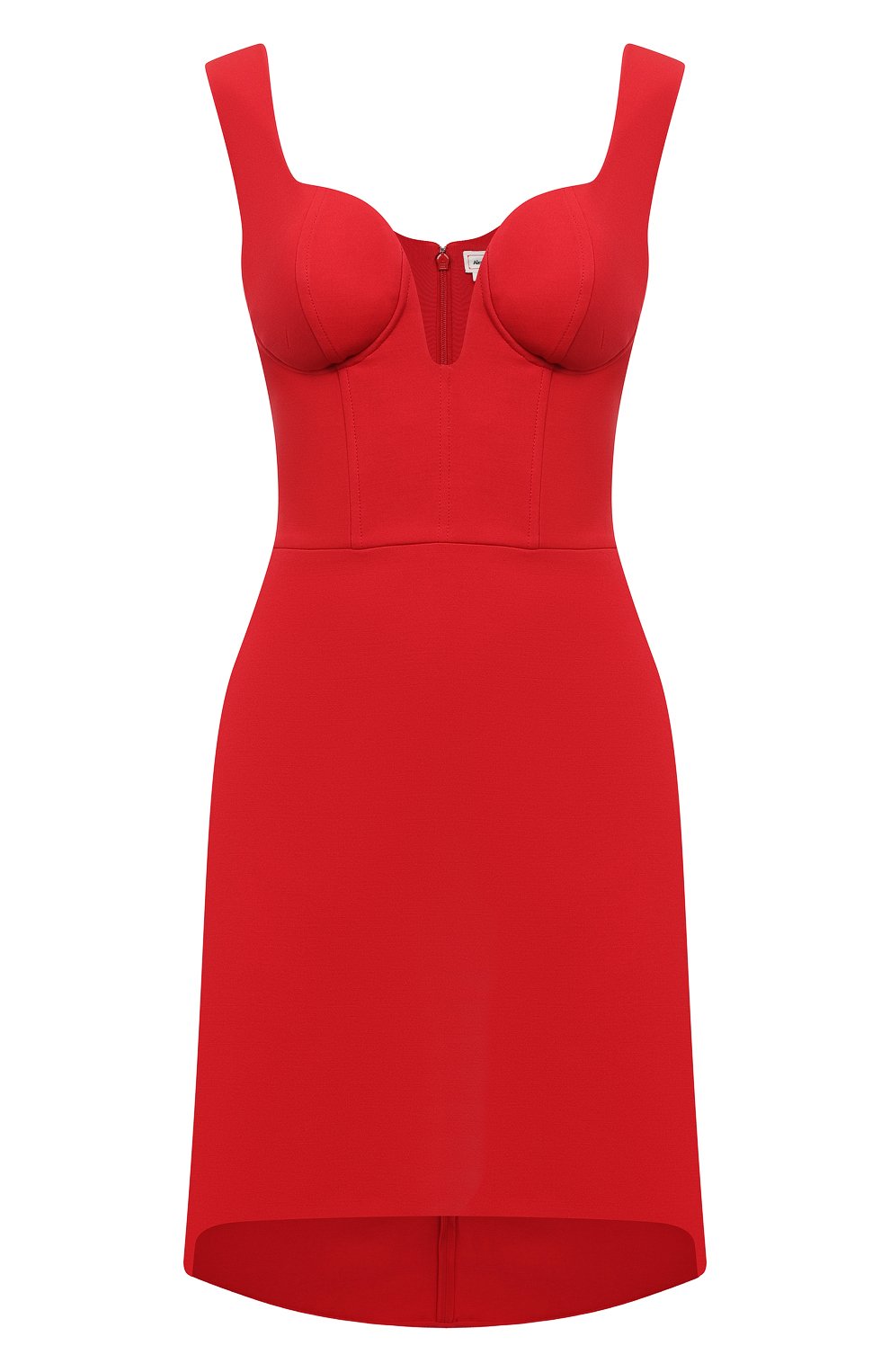 Платье из шерсти и шелка ALEXANDER MCQUEEN, арт. 640032/QJAAA, фото 1