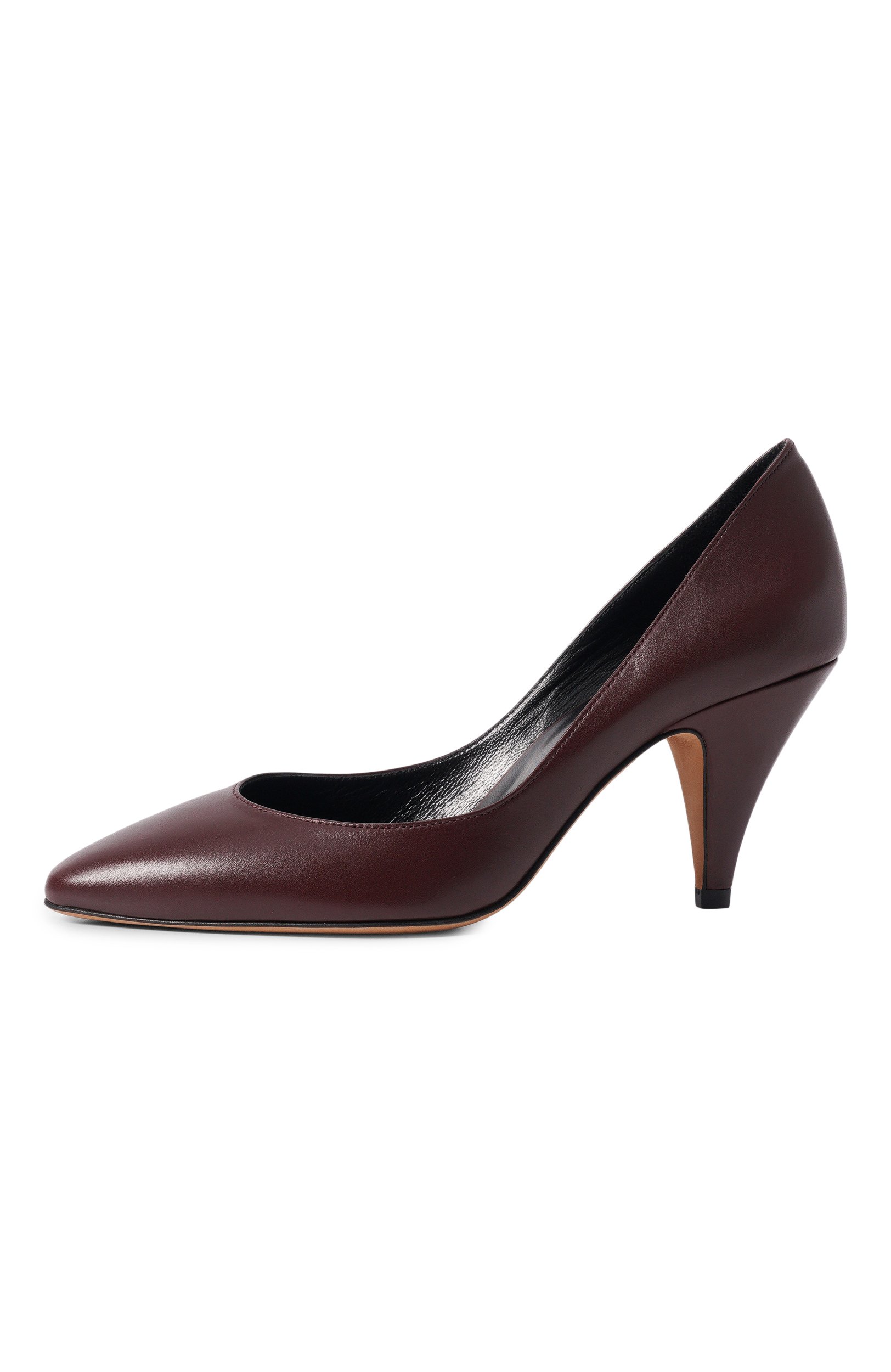 Кожаные туфли haze JUDE бордового цвета по цене 64850 руб., арт. HAZE PUMP/CREASED LEATHER, фото 4 Кожаные туфли haze JUDE, арт. HAZE PUMP/CREASED LEATHER, фото 4