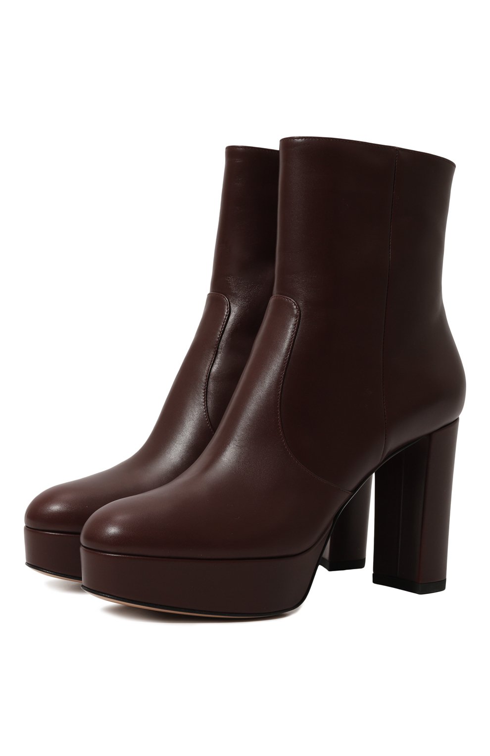 Кожаные ботильоны dominique GIANVITO ROSSI, арт. G73671.70RIC.VITR0YA, фото 1