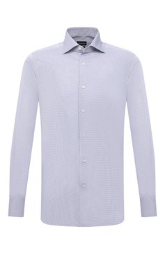 Хлопковая сорочка ZEGNA, арт. 301035/9MS0BA, фото 1