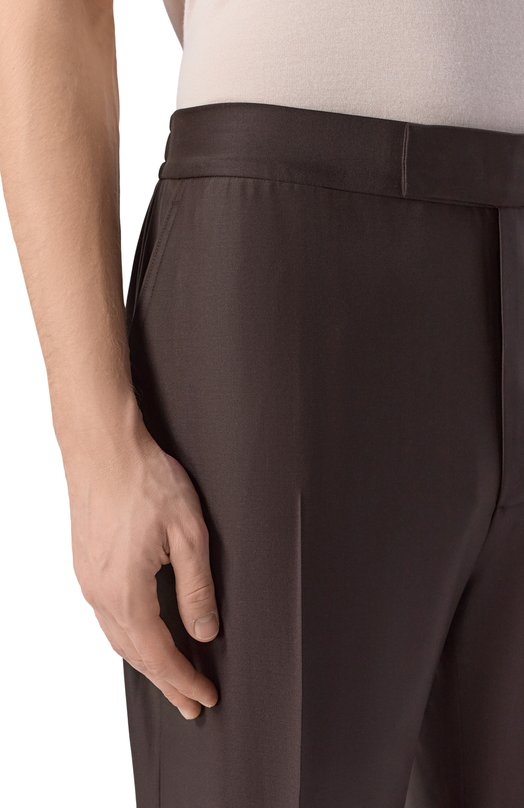 Шерстяные брюки MVST M26.CSM.T413/LP3 Коричневый  M26.CSM.T413/LP3 Фото 5