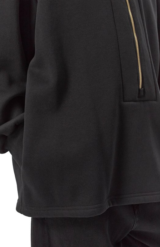 Хлопковый свитшот Darkpark WJE10/FAC122 Чёрный  WJE10/FAC122 Фото 5