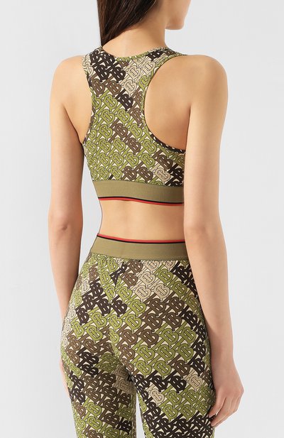 Топ BURBERRY хаки цвета по цене 34450 руб., арт. 8018976, фото 4 Топ BURBERRY, арт. 8018976, фото 4