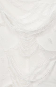 Женский хлопковый топ MM6 белого цвета, арт. S62NC0169/M13121 | Фото 6 (Материал внешний: Хлопок; Длина (для топов): Стандартные; Стили: Гранж; Кросс-КТ: Трикотаж; Рукава: Без рукавов)