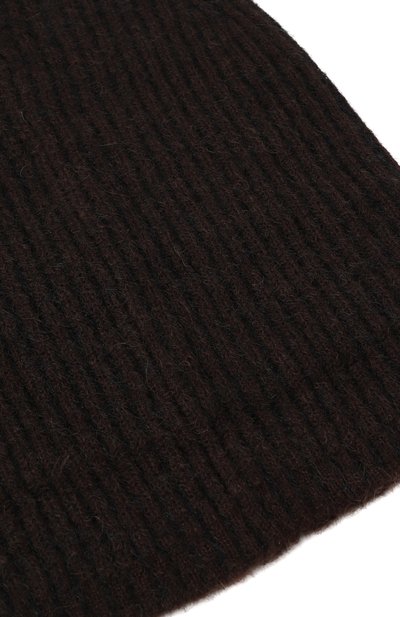 Шапка UMA WANG темно-коричневого цвета по цене 17400 руб., арт. UK0081, фото 3 Шапка UMA WANG, арт. UK0081, фото 3