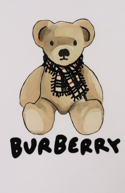 Хлопковый свитшот BURBERRY, арт. 8108468, фото 3
