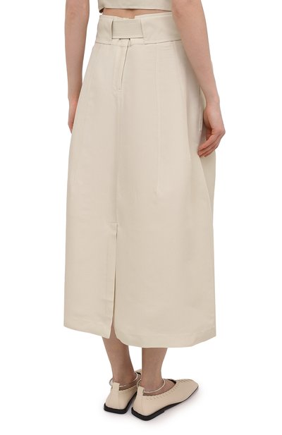 Юбка из вискозы и шелка JIL SANDER, арт. JSPS350705-WS391900, фото 4